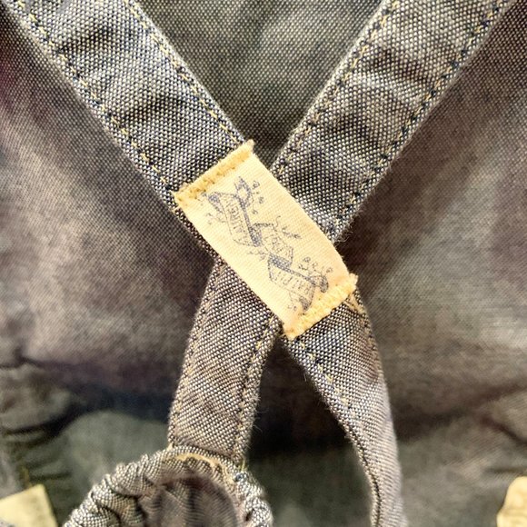 Ralph Lauren Blue Romper with Ruffles - Size 9M - Picture 3 of 4